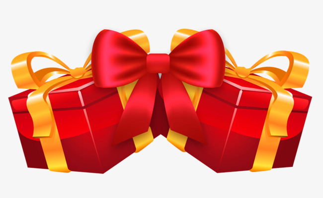 节日装饰礼物盒素材