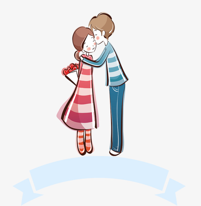 314白色情人节亲吻情侣设计