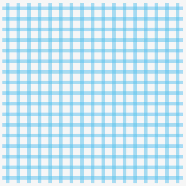 蓝色卡通格子矢量图