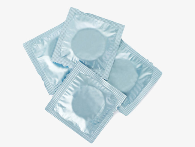 银色性保健品没开封的避孕套橡胶制品实物