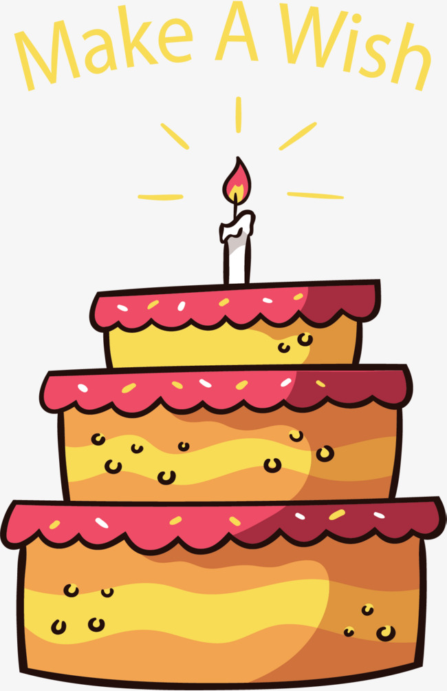 可爱许愿生日蛋糕
