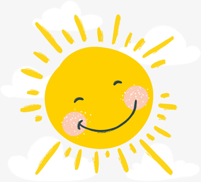 幸福日可爱微笑太阳微笑太阳国际幸福日日光微笑表情黄色太阳笑容