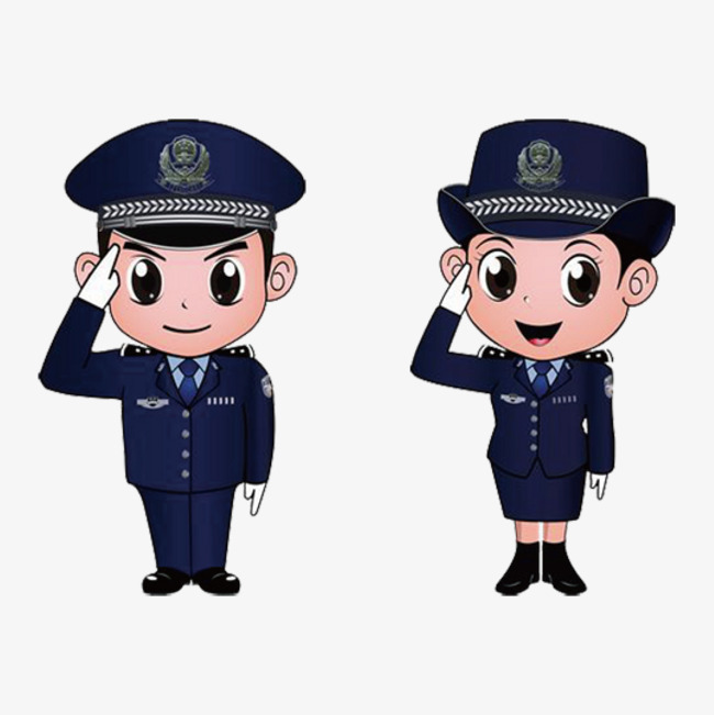 警察敬礼png下载警察敬礼卡通人物人物介绍矢量人物人物插画
