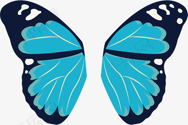 卡通蝴蝶翅膀设计