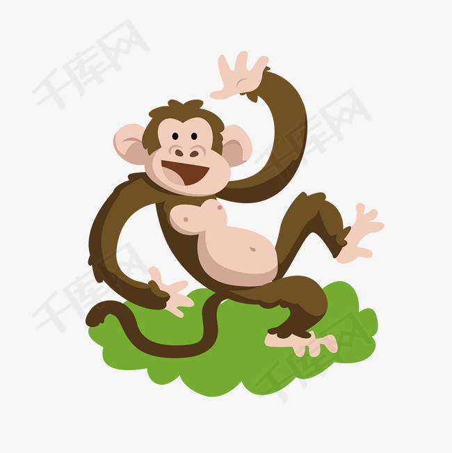 卡通猴子png下载卡通猴子动物卡通动物小动物可爱动物