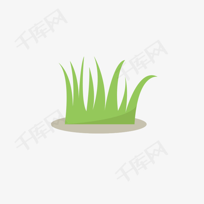 绿绿的青草免抠素材