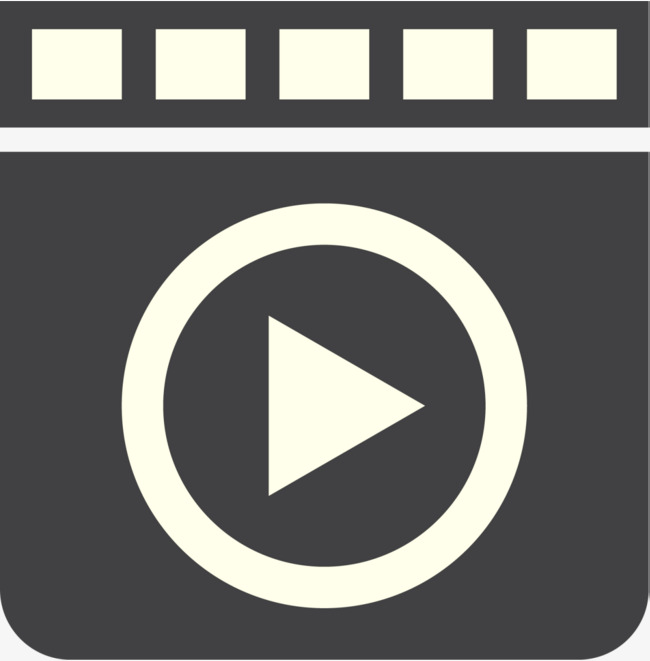 黑色电影播放胶卷