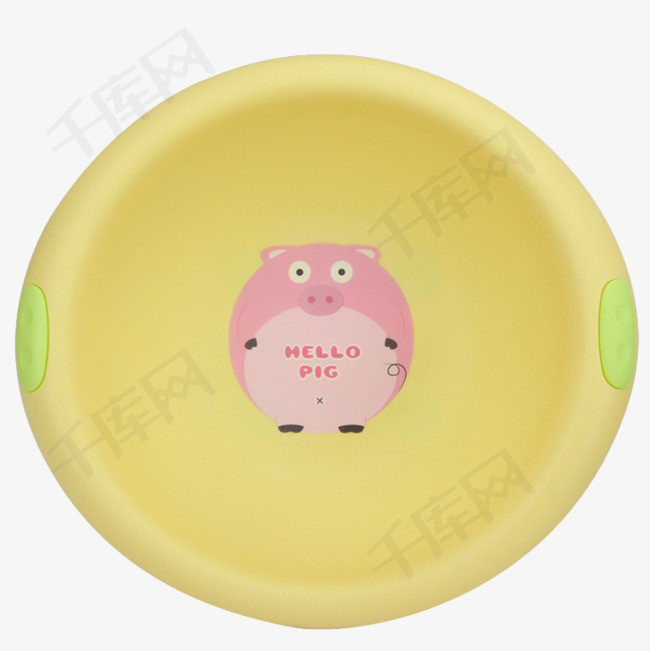黄色卡通婴幼儿洗脸盆