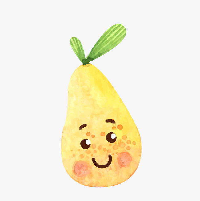 卡通鸭梨png下载