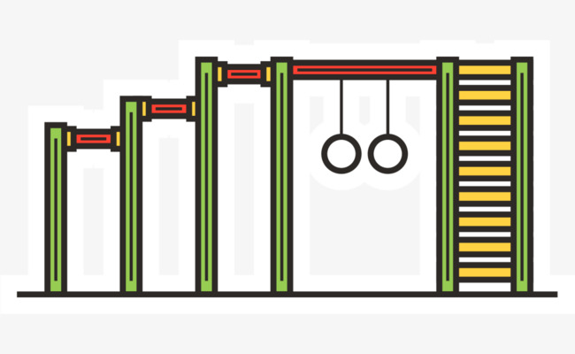 绿色卡通攀爬架子