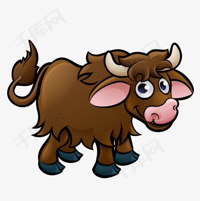 卡通牛png下载卡通牛动物卡通动物小动物可爱动物