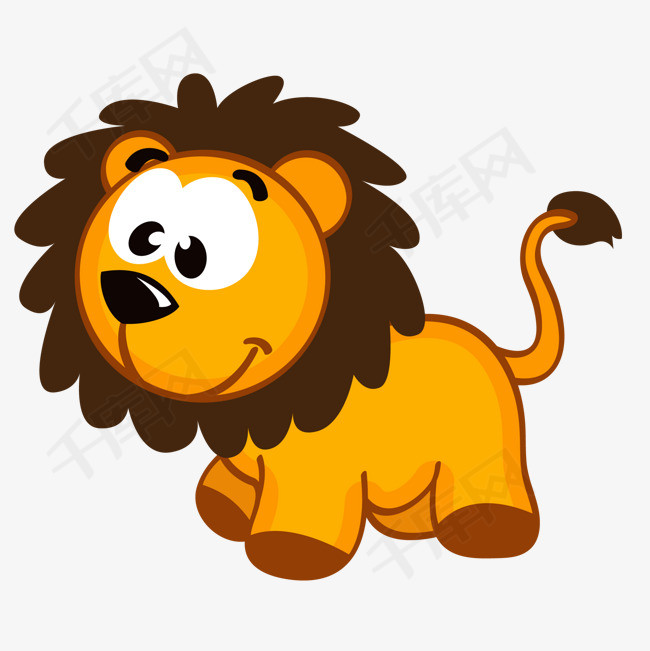 卡通狮子png下载卡通狮子动物卡通动物小动物可爱动物