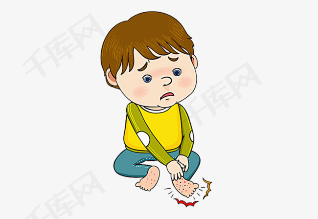 受伤的卡通男孩素材图片免费下载_高清psd_千库网