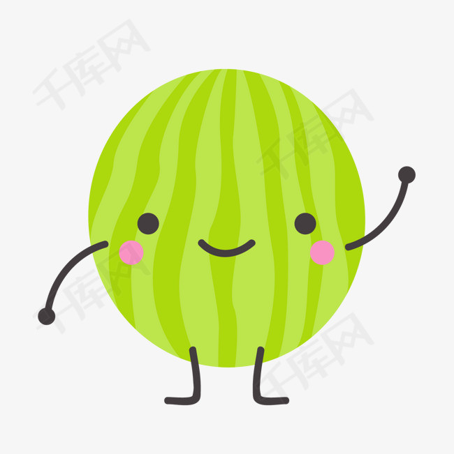 卡通香瓜png下载