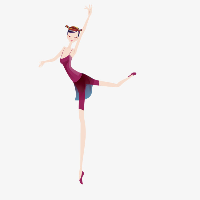 美女跳舞png下载美女跳舞卡通人物人物介绍矢量人物人物插画