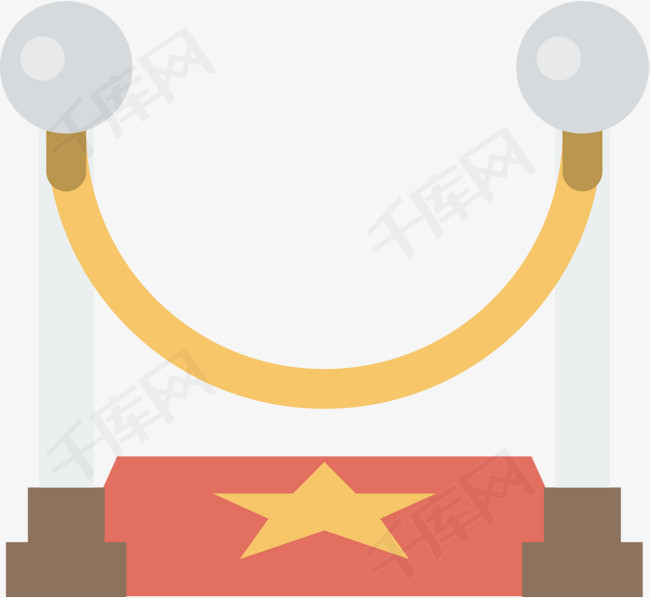 矢量图升旗台升国旗