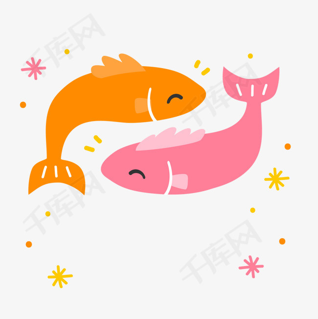 卡通鱼png下载