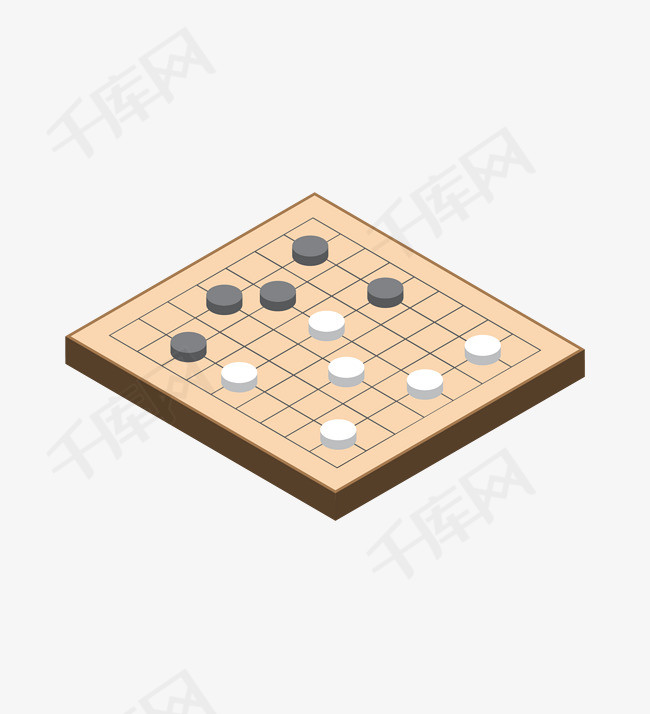 卡通手绘创意棋盘