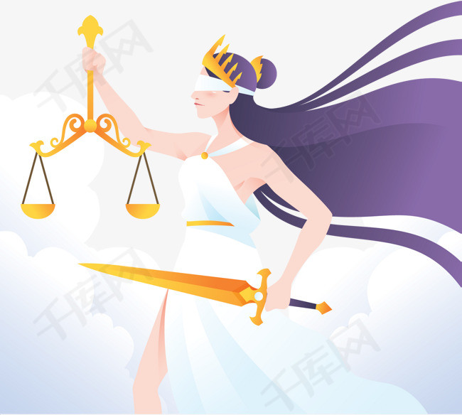 美丽正义化身女神