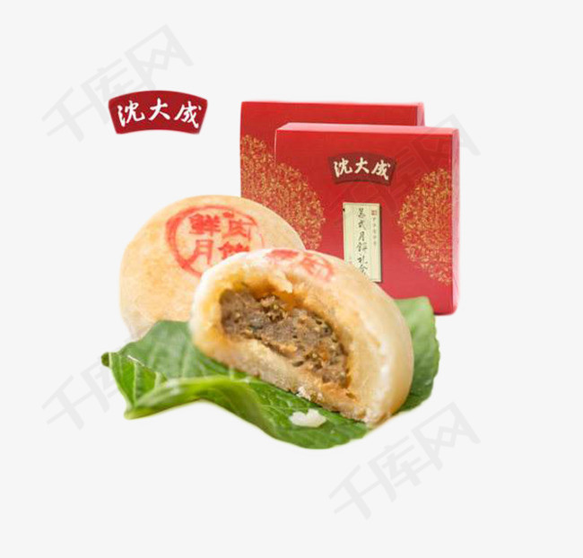沈大成美味鲜肉月饼