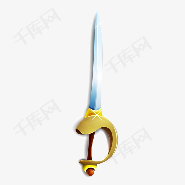 彩色创意武器元素