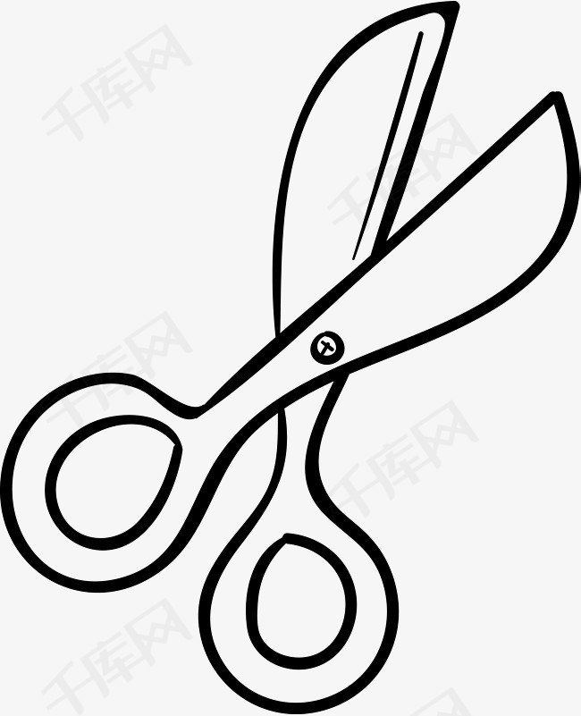 针线包黑白矢量免扣图
