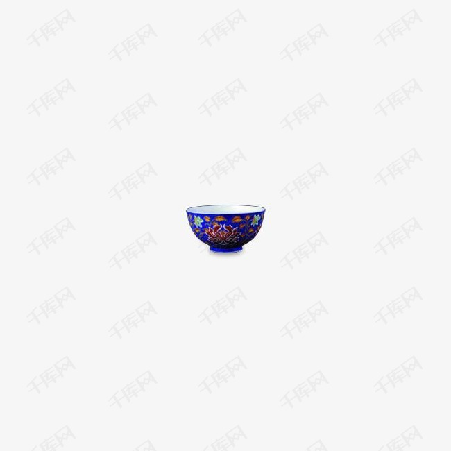 中国风素描手绘图片 陶瓷碗素材图片免费下载