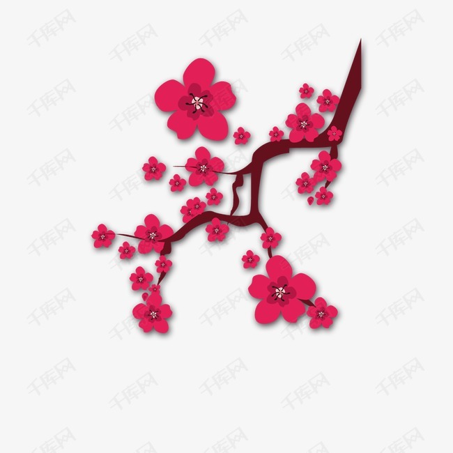 梅花的素材免抠