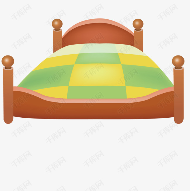 儿童小床素材图片免费下载_高清卡通手绘psd