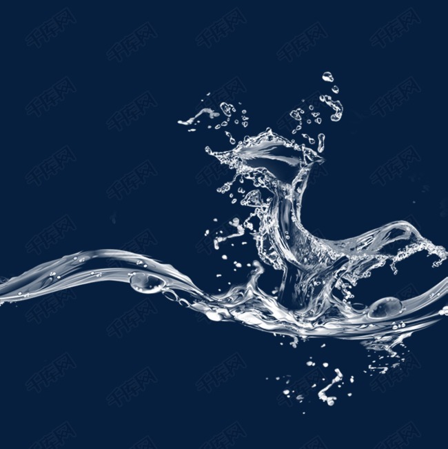 水波纹水花