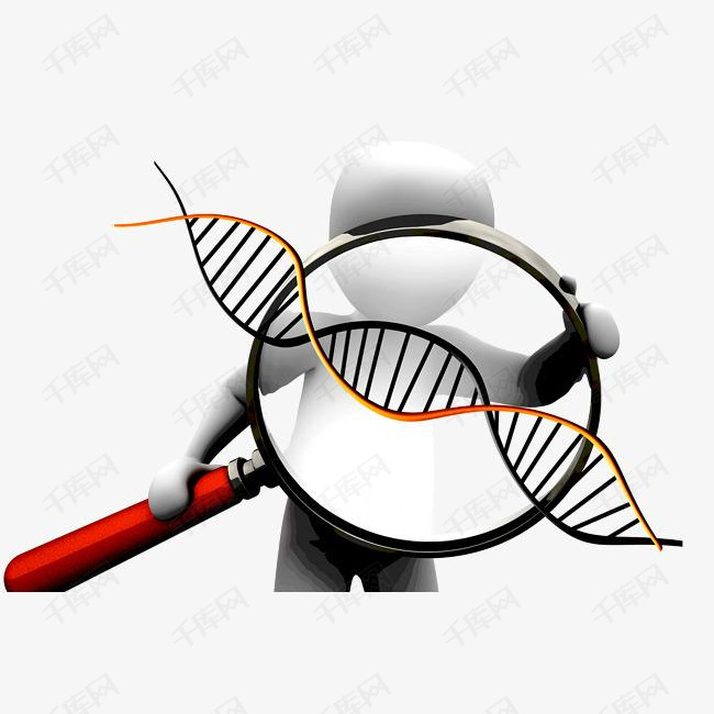 手拿放大镜的3d小人素材图片免费下载_高清png_千库网