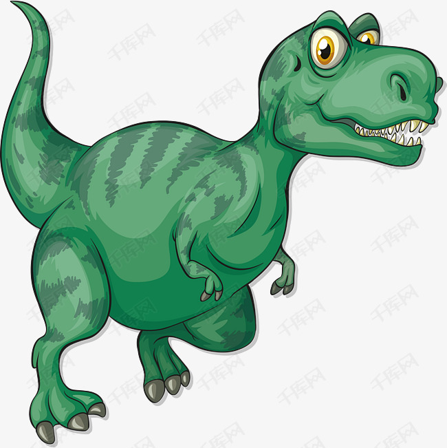 侏罗纪恐龙的素材免抠复古卡通侏罗纪png素材恐龙园