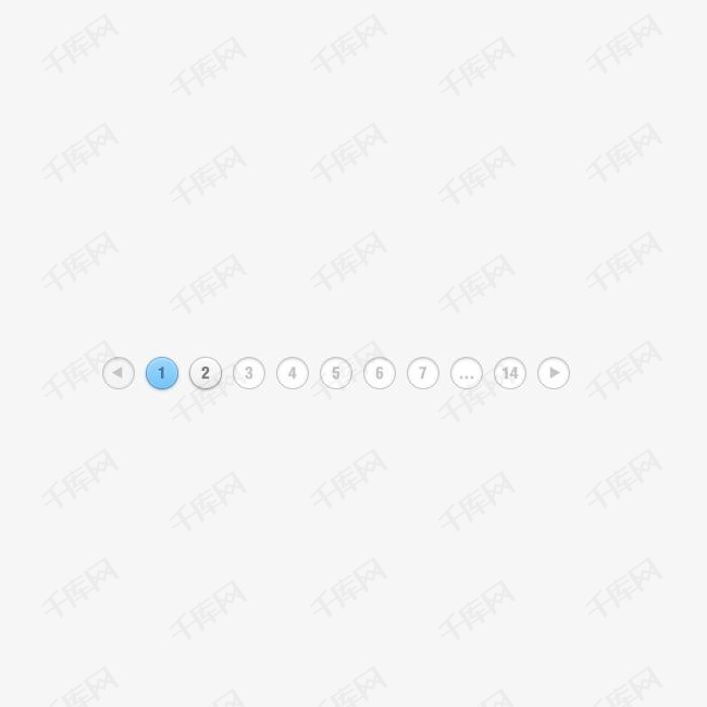 页码 卡通页码