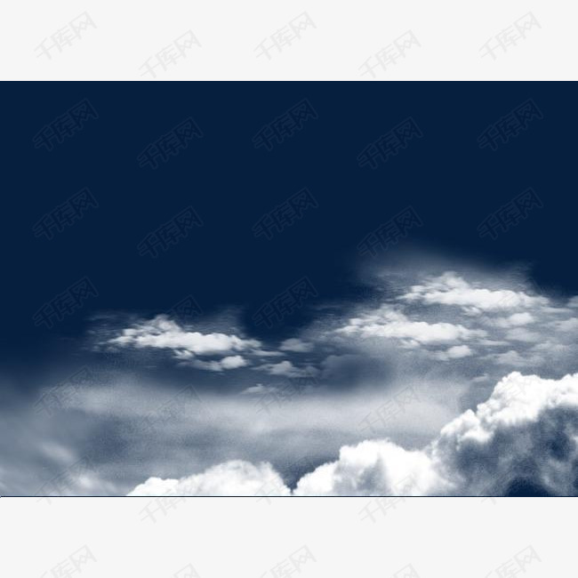 天空的云素材图片免费下载_高清装饰图案psd_千库网