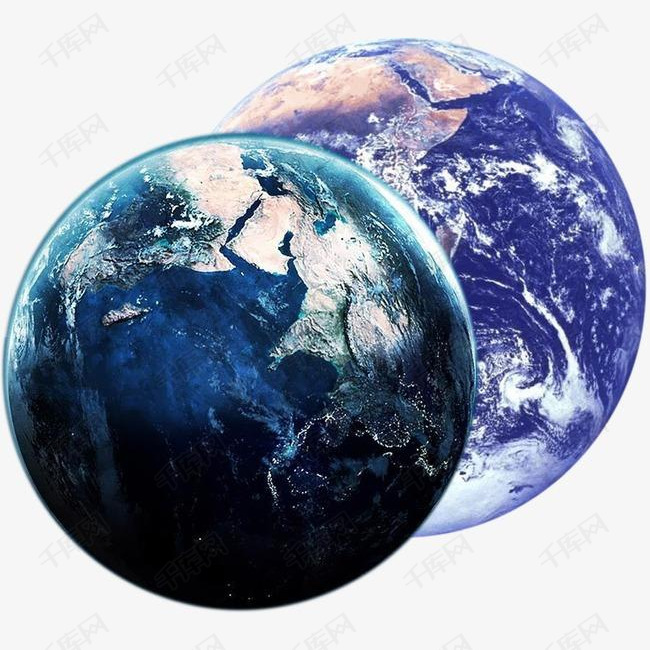 地球的素材免抠地球星球环保洁净