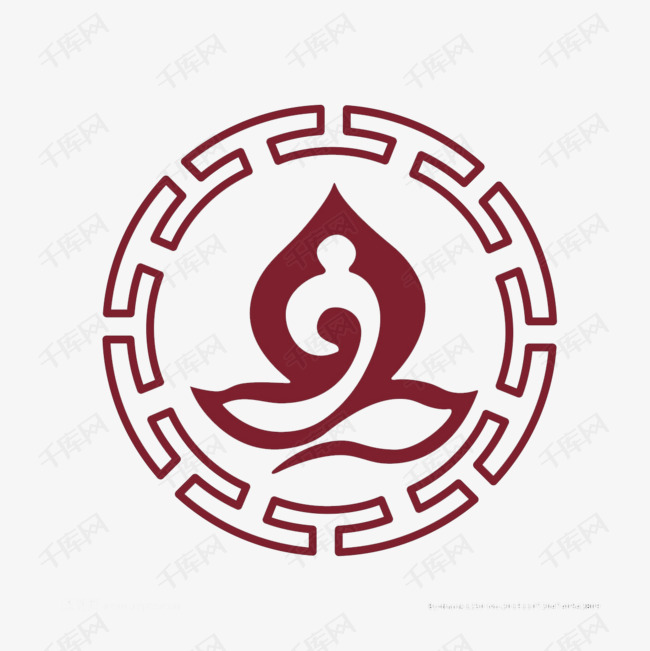简约佛标志的素材免抠佛标志简约时尚实用佛logo