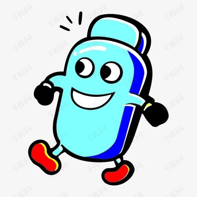 卡通煤气罐开心