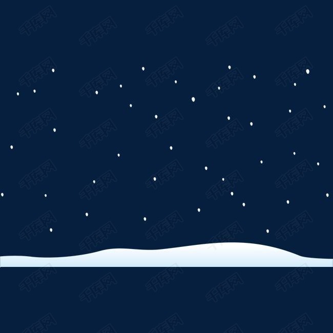 雪地大雪矢量暴风雪素材