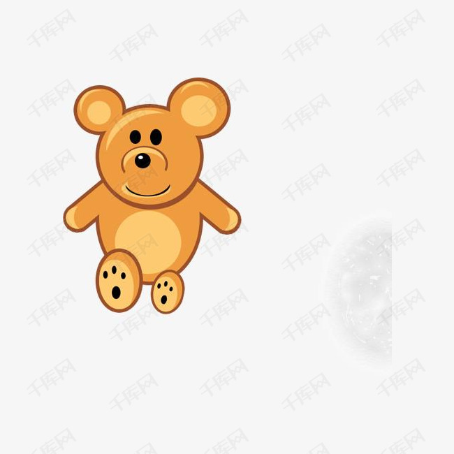 卡通小熊的素材免抠动物动漫小熊小熊图案