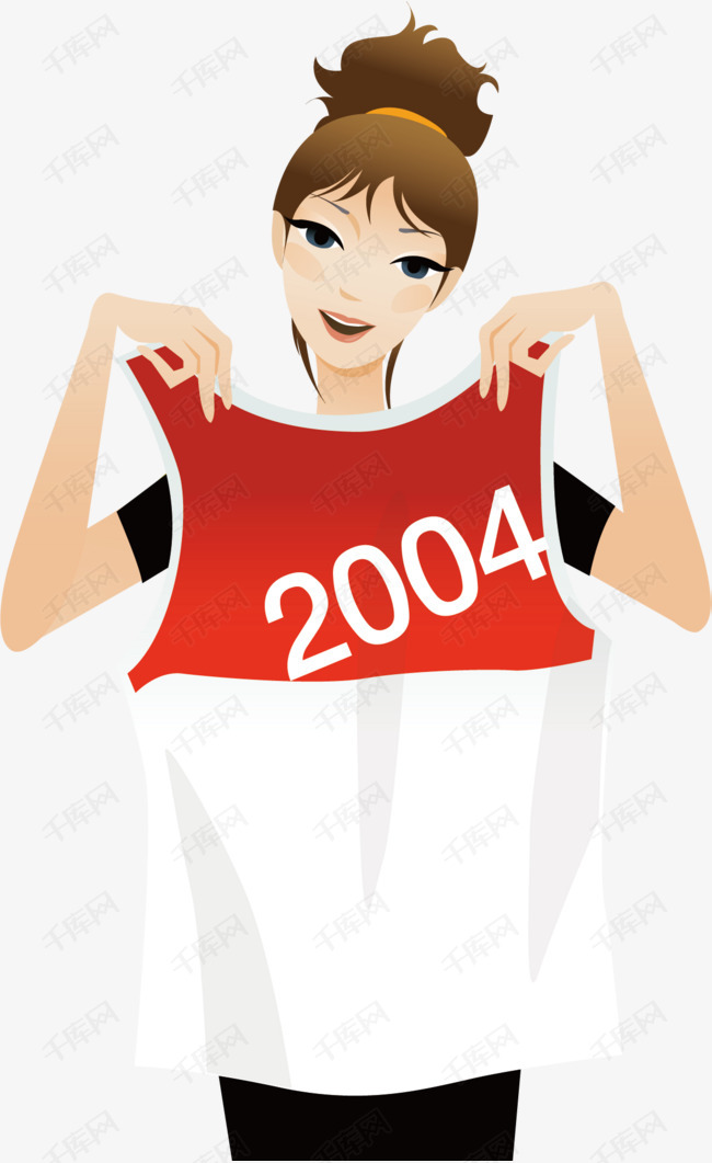 换衣服png元素的素材免抠换衣服卡通女孩png元素上海女人