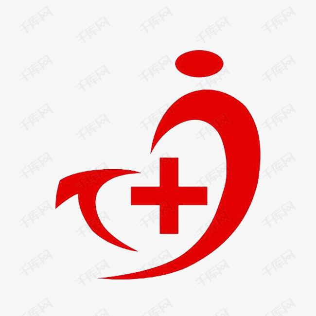 红色人形红十字会标志素材图片免费下载_高清卡通手绘
