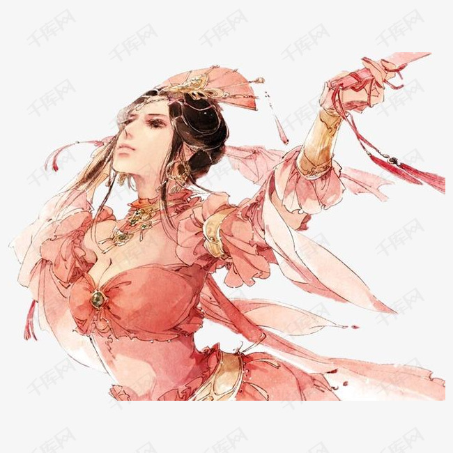 卡通古风图片人物素材