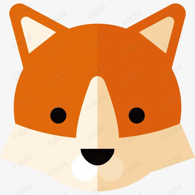 狐狸头像的素材免抠狐狸耳朵狡猾    可爱