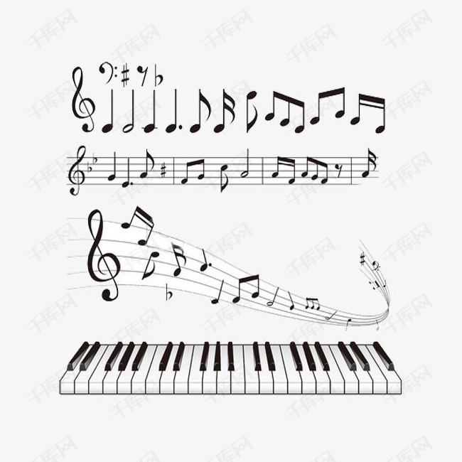 简谱结束音_17音拇指琴简谱