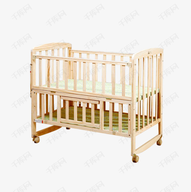 滑轮婴儿床