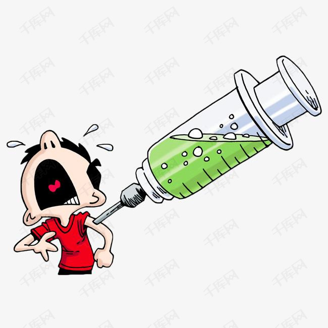 儿童接种疫苗打针漫画的素材免抠vaccine预防接种疫苗卡通漫画儿童