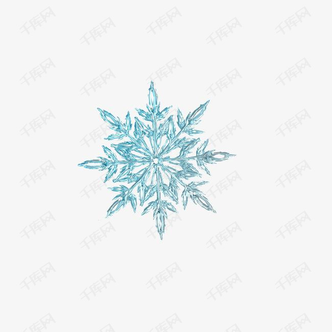 冰晶雪花