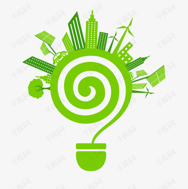 城市发展与绿色环保的素材免抠世界地球日绿色环保城市环保地球生态