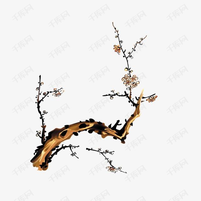 枯树开花素材图片免费下载_高清装饰图案png