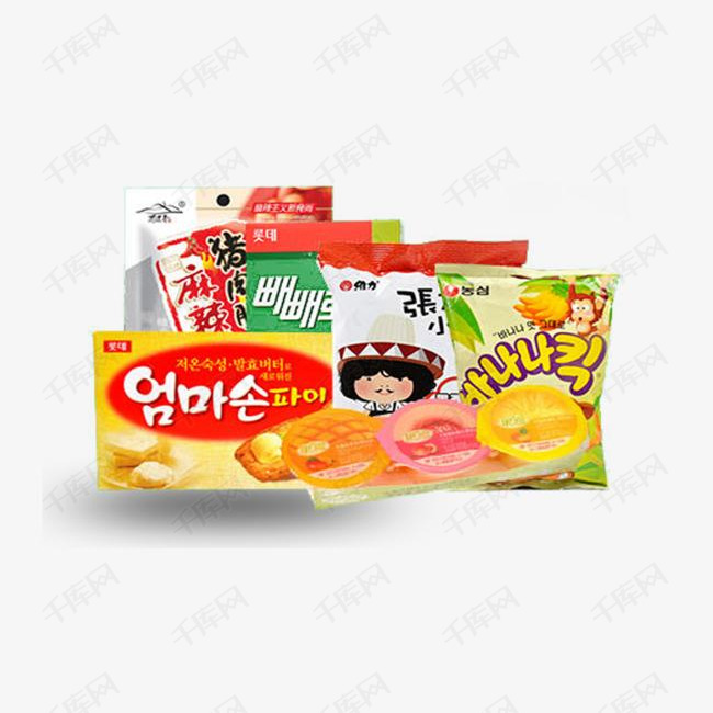 进口韩国零食素材图片免费下载_高清装饰图案